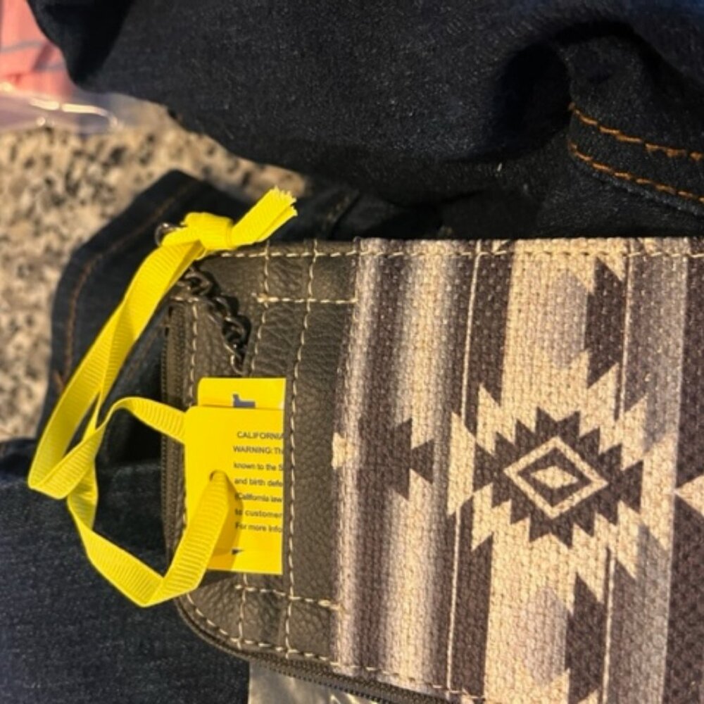 Wrangler Aztec Credit Card Holder Aztec - Picture 2 of 4